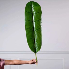 Τεχνητό Φύλλο Μπανανιά 0780-7 100cm Green Supergreens Polyethylene