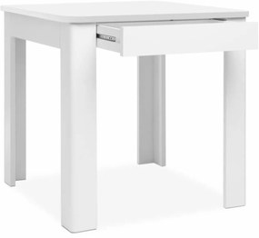 Τραπεζαρία Oslo Λευκό 80 x 77 x 80 cm