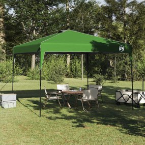 vidaXL Σκηνή Σκίασης Πράσινο 300 x 300 x 227 / 236 / 245 εκ Ύφασμα Oxford