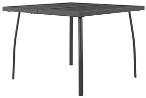 vidaXL Σετ Τραπεζαρίας Κήπου 5 Τεμαχίων Ανθρακί από Ατσάλι