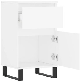 vidaXL Συρταριέρα Λευκή 40 x 35 x 70 εκ. από Επεξεργασμένο Ξύλο