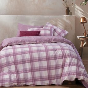 Σεντόνια Φανελένια Charlie (Σετ 3τμχ) Rose Nef-Nef Homeware Μονό 160x260cm 100% Βαμβακερή Φανέλα