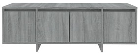 vidaXL Έπιπλο Τηλεόρασης Γκρι Sonoma 120x30x40,5 εκ. από Μοριοσανίδα