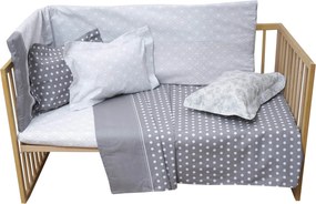 Μαξιλαροθήκη 35x40+4 Baby Mix &amp; Match 26 Γκρι Anna Riska
