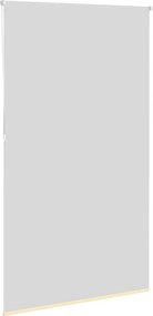 vidaXL Roller Blind Blackout Μπεζ 135x210 cm Πλάτος υφάσματος 131,6cm