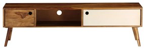 vidaXL Έπιπλο Τηλεόρασης 140 x 30 x 40 εκ. από Μασίφ Ξύλο Ακακίας