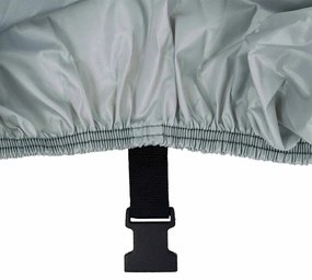vidaXL Κάλυμμα Σκάφους Γκρι 660x235x40 εκ.