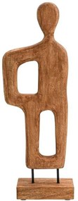 Διακοσμητική Φιγούρα 961-225-004 17x4x55cm Natural Ξύλο