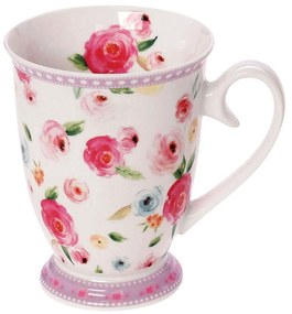 Κούπα Primavera 28.096.25 330ml Purple-Multi Cryspo Trio Πορσελάνη