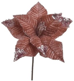 Λουλούδι - Κλαδί 2-85-397-0099 55cm Rose Gold Inart