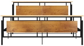 vidaXL Πλαίσιο Κρεβατιού 180 x 200 εκ. Μεταλλικό