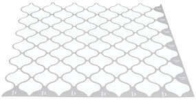 vidaXL Tile Λαμπτήρα 20 pcs Λευκό 27 x 27 εκ. Πολυουρεθάνη και PET