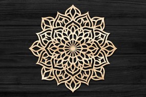 Intra απο ξύλο plywood 3mm-4mm πάχος 3D Mandala για Cricut Δίασταση 30x30 cm INTRAFABR-69584535
