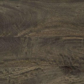 Κομοδίνα 2 τεμ. Μαύρα 40 x 33 x 46 εκ. από Μασίφ Ξύλο Μάνγκο - Μαύρο