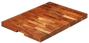 vidaXL Επιφάνεια Κοπής 60x42x4 εκ. από Μασίφ Ξύλο Ακακίας