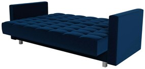 Καναπές κρεβάτι Decatur 105, Αριθμός θέσεων: 3, Αποθηκευτικός χώρος, 95x216x90cm, 67 kg, Πόδια: Μέταλλο | Epipla1.gr