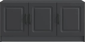 vidaXL Ντουλάπι TV Μαύρο 99 x 34,5 x 47 εκ Επεξεργασμένο Ξύλο