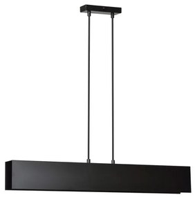 Κρεμαστό Φωτιστικό Οροφής 3xE27 Ατσάλι GENTOR Made in Poland Emibig-672/3-Μαύρο 672/3
