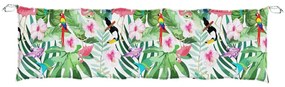 Μαξιλάρι Πάγκου Κήπου Πολύχρωμο 180x50x7 εκ. Ύφασμα Oxford - Πολύχρωμο