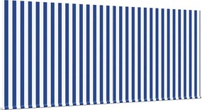 vidaXL Σκηνίτσα Αναδιπλούμενη Μπλε και άσπρο 300 x 200 cm