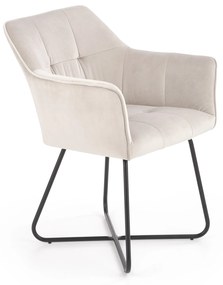 60-21089 K377 chair, color: beige DIOMMI V-CH-K/377-KR-BEŻOWY, 1 Τεμάχιο