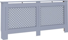 vidaXL Κάλυμμα Καλοριφέρ Ανθρακί 172 x 19 x 81,5 εκ. από MDF