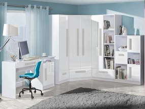 Ντουλάπα Guiliver γωνιακή - 87.00Χ87.00Χ191.00cm