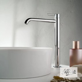 La Torre Elle 35016 Chrome - Μπαταρία επιτραπέζιου νιπτήρα