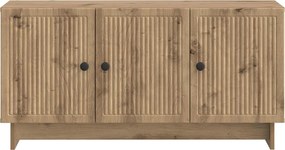 vidaXL Ντουλάπι TV 99 x 34,5 x 50 εκ. Artisan Δρυς Επεξεργασμένο Ξύλο