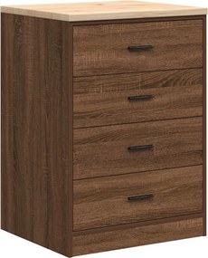 vidaXL ντουλάπι αποθήκευσης γκαράζ 60x51x85 εκ μασίφ ξύλο πεύκο