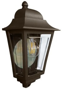 Φανάρι Απλίκα Φωτιστικό Τοίχου 1xE27 IP44 Deco Lane Elstead Lighting DECO-LANE7-BRONZE Μπρονζέ