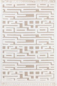 Χαλί Perla C796A1B Cream-Beige Ezzo 80X150cm