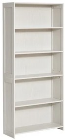 VEVOR 5 Tiers Wide Bookshelf 68&quot; Wooden Freestanding Open Bookcase Shelf White