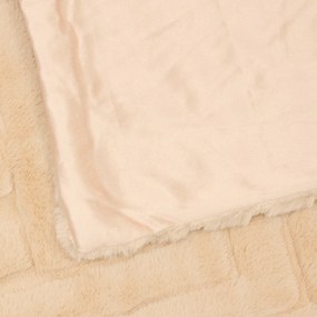 Γούνινη Κουβέρτα Καναπέ (120x160) A-S Arka Beige 212412A