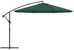 Ομπρέλα Κρεμαστή Πράσινη 3,5 μ. - Πράσινο