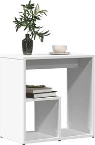 vidaXL Τραπέζια Βοηθητικά 2 τεμ. Λευκά 50x30x50 εκ. Επεξεργασμένο Ξύλο