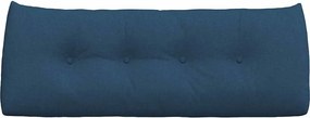 vidaXL Μαξιλάρι Πλάτης Μπλε 120 x 24 x 50 εκ ύφασμα