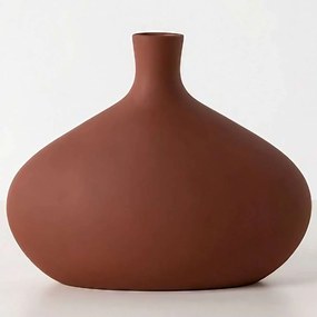 Βάζο 963DNL1289 24x12x19cm Terracotta Aberto Design Κεραμικό