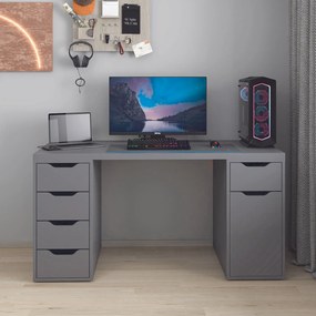Γραφείο Ανθρακί AZICRO 150x60x75