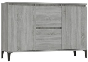 vidaXL Μπουφές Γκρι Sonoma 104 x 35 x 70 εκ. από Επεξεργασμένο Ξύλο