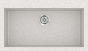 Sanitec Classic 333 (79×50) - Γρανιτένιος νεροχύτης - Metallic ICE