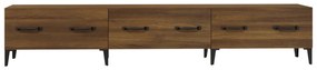 vidaXL Έπιπλο Τηλεόρασης Καφέ Δρυς 150x34,5x30 εκ. Επεξεργασμένο Ξύλο