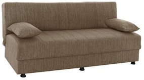 Καναπές - Κρεβάτι Andri 3θέσιος Καφέ 180x72x77Υ εκ. 180x72x77 εκ.