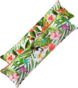 vidaXL Κάλυμμα Μαξιλαριού 2 τμχ. HOUTEN Πολύχρωμο 40 x 145 εκ.