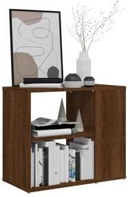 vidaXL Βοηθητικό Ντουλάπι Καφέ δρυς 60x30x50 εκ Επεξεργασμένο Ξύλο