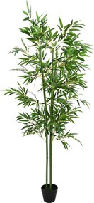 vidaXL Τεχνητό Δέντρο Μπαμπού 4 pcs Πράσινο 60 x 18 x 190 εκ