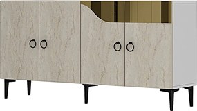 Console Gama 150 - White, Travertine, Gold White
Travertine
Gold