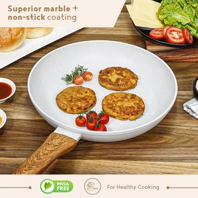 Τηγάνι Naturally Πρεσαριστού Αλουμινίου 28cm - Bergner