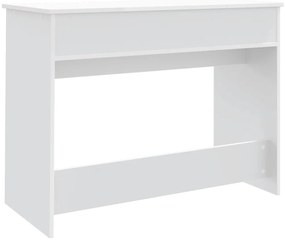 vidaXL Μπουντουάρ με Καθρέφτη Λευκό 100x45x76 εκ.
