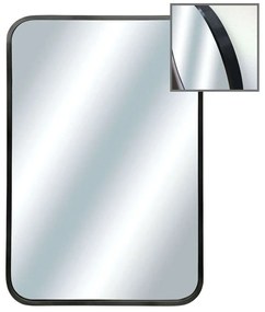 Καθρέπτης Τοίχου 15-00-23365-2 60x4x80cm Black Marhome Aluminium